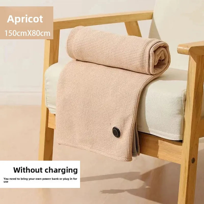 Heated blanket shawl available colors